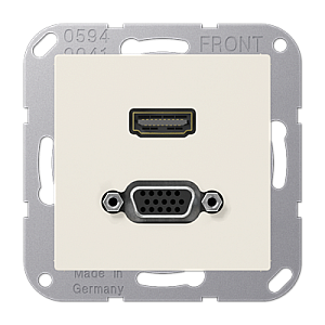 Розетка HDMI/VGA Jung MAA1173
