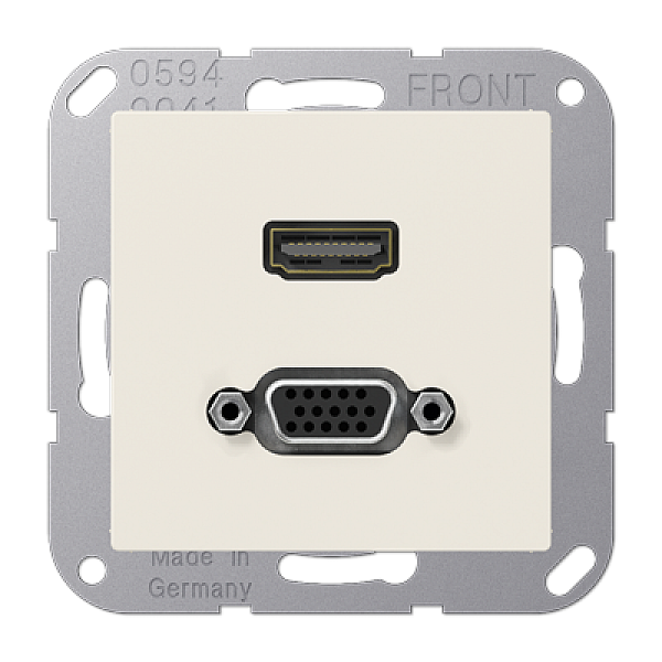 Розетка HDMI/VGA Jung MAA1173