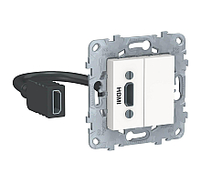 Розетка компьютерная HDMI Schneider Electric Unica New NU543018