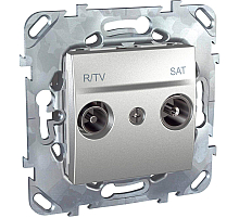 Розетка R-TV/SAT проходная Schneider Electric Unica MGU5.456.30ZD