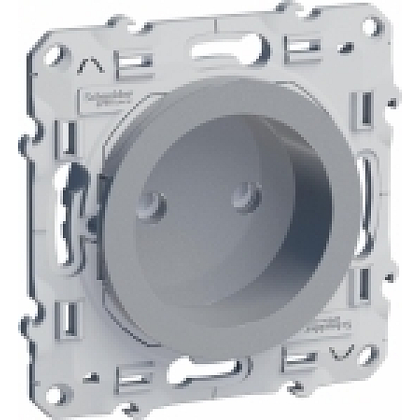 Розетка со шторками Schneider Electric Odace S53R033
