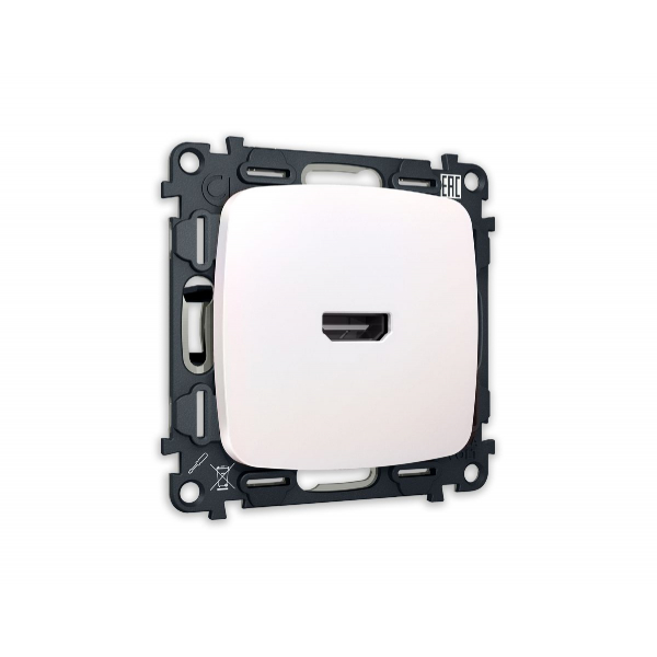 Комплект механизма розетки HDMI 2.0 40V/500mA 2.0GHz 5-18Gbit/s Ambrella Volt Omega MO214010 Комплект механизма розетки HDMI 2.0 40V/500mA 2.0GHz 5-18Gbit/s Ambrella Volt Omega MO214010