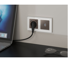 Комплект механизма TV розетки оконечной экранированной 5-1000MHz 3dB Alfa Темная бронза матовый Quant Ambrella Volt MA643005 (AP6430, VM199)