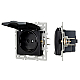 Механизм розетки влагозащищенный Arlight SCT-MCP-PL-BK (250V, 16A) 043746