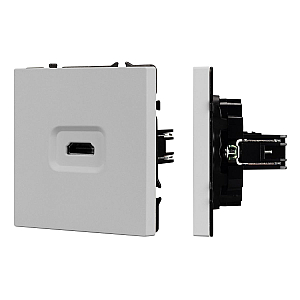 Розетка HDMI софт-тач никель Arlight SCT-MHD1-SFPL-IS 061845(1)