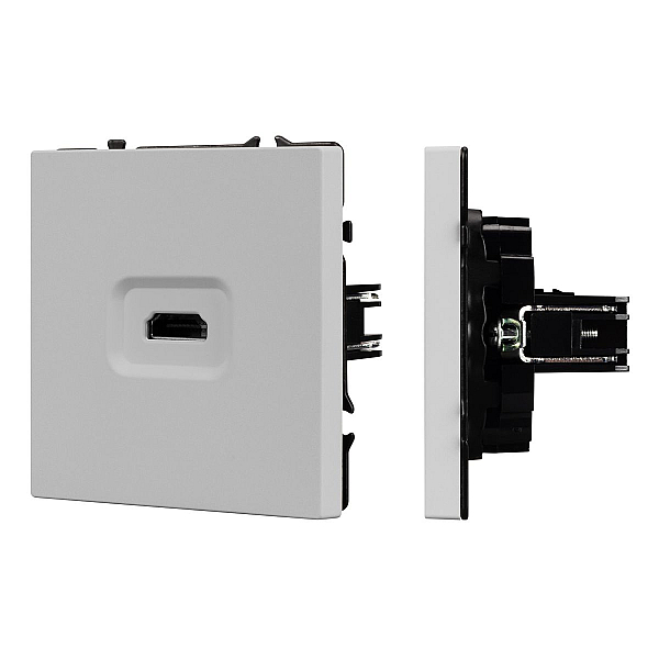 Розетка HDMI софт-тач никель Arlight SCT-MHD1-SFPL-IS 061845(1)