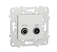 Розетка R-TV/SAT одиночная Schneider Electric Unica New NU545418