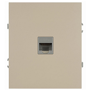 Розетка Эра Arktik 16-3107-04 информационная RJ45 шампань Б0070477