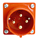 Вилка угловая ST-524 32А 380В 3P+PE IP44, PPG32-524-44, Stekker