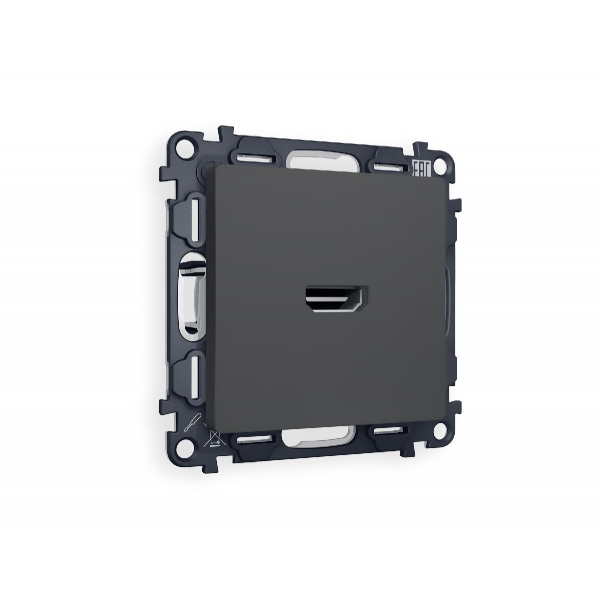 Комплект механизма розетки HDMI 2.0 40V/500mA 2.0GHz 5-18Gbit/s Ambrella Volt Alfa MA914010 Комплект механизма розетки HDMI 2.0 40V/500mA 2.0GHz 5-18Gbit/s Ambrella Volt Alfa MA914010