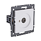 Розетка TV (папа), белый матовый Kollinger REA-007WM для Aspekt, Eleganz, Reflex