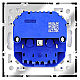 Розетка встраиваемая Voltum S70 с заземлением и защитными шторками, 16А, с USB, A+A, (белый глянцевы VLS040401
