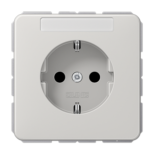 Розетка штепсельная Schuko Jung CD1520BFNALG