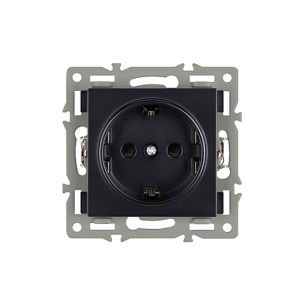 Механизм электрической розетки Arlight SCT-MEU1-PL-BK (250V, 16A) 043731