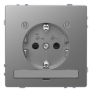 Розетка Schneider Electric Merten D-Life 16A с/з и LED модулем MTN2304-6036