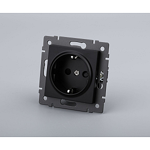 Механизм электрической розетки Arlight SCT-MEU1-PL-BK-V (250V, 16A) 049815