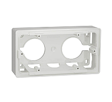 Коробка двухмодульная для открытой установки Schneider Electric Unica New NU800418