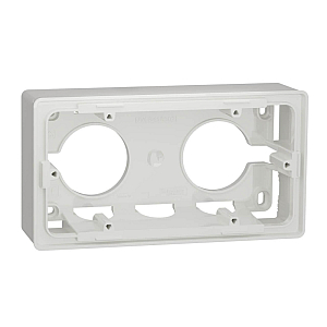 Коробка двухмодульная для открытой установки Schneider Electric Unica New NU800418