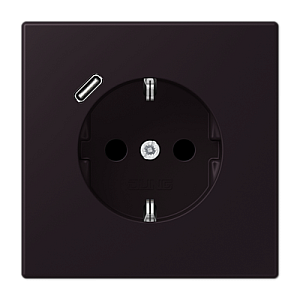 Розетка 2K+З USB Typ C Jung LC1520-18C248