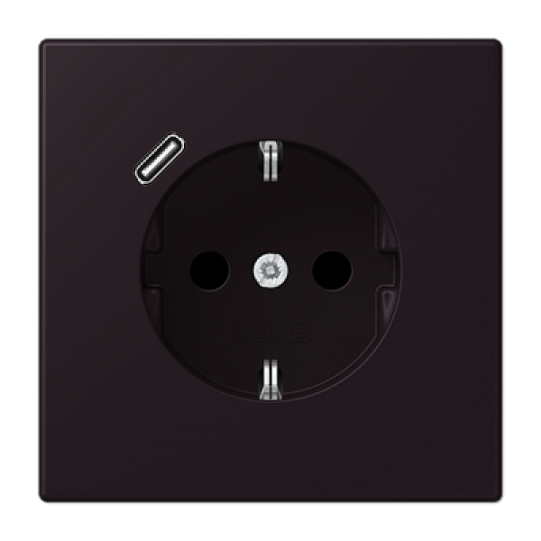 Розетка 2K+З USB Typ C Jung LC1520-18C248