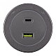 Трековая розетка Arte Milano Am-track-sockets-39 399731TS/USB-Type-C Grey