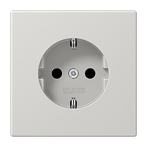 Розетка штепсельная Schuko Jung LS1520NLG