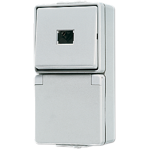 Розетка штепсельная Schuko Jung 671W