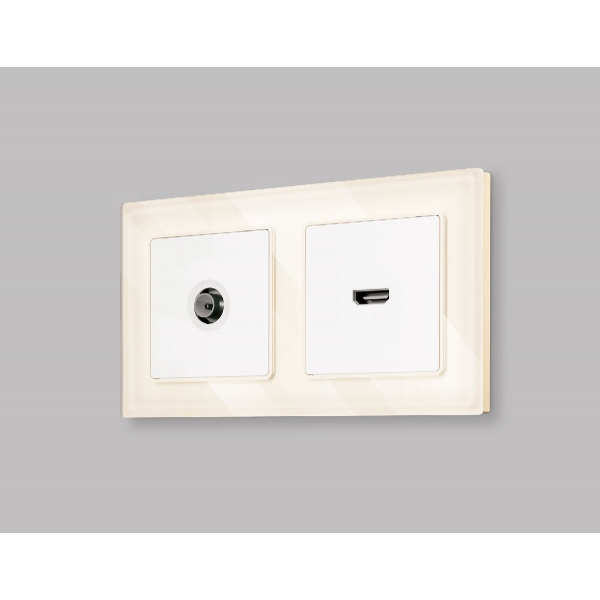 Комплект механизма розетки HDMI 2.0 40V/500mA 2.0GHz 5-18Gbit/s Ambrella Volt Alfa MA134010 Комплект механизма розетки HDMI 2.0 40V/500mA 2.0GHz 5-18Gbit/s Ambrella Volt Alfa MA134010