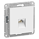 Розетка компьютерная RJ45, кат. 6A, Systeme Electric AtlasDesign Лотос ATN001386