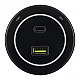 Трековая розетка Arte Milano Am-track-sockets-39 399732TS/USB-Type-C Black