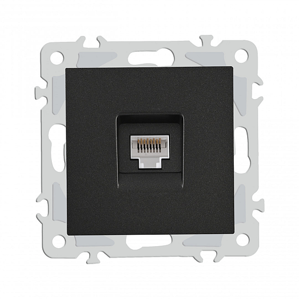 Розетка RJ45 Arte Milano 206.45-1.black