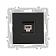 Розетка RJ45 Arte Milano 206.45-1.black