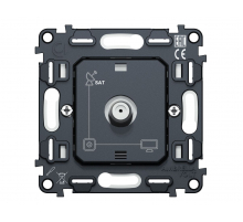 Механизм TV розетки SAT 5-2400MHz 3.5dB QUANT Ambrella Volt VM215