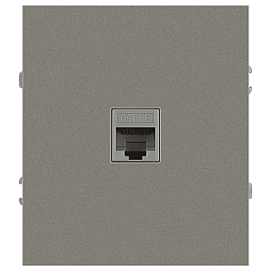 Розетка Эра Arktik 16-3107-07 информационная RJ45 титан Б0070480