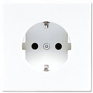 Розетка 2K+З Jung LS1520WW