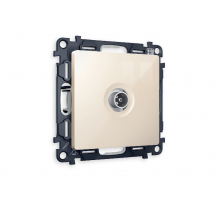 Комплект механизма TV розетки оконечной 50-870 MHz 1dB Ambrella Volt Alfa MA313010