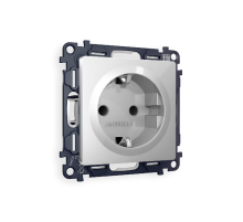 Комплект механизма розетки с/з со шторками Ambrella Volt Alfa MA407010