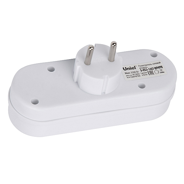Сетевой разветвитель Uniel S-ES3-16O WHITE UL-00011231