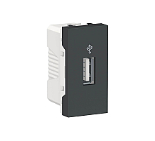 Розетка компьютерная USB Schneider Electric Unica New Modular NU342954