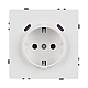 Механизм розетки с USB зарядкой Arlight SCT-NOBE-MUCC-SFPL-WH (230V, 16A) 061818
