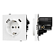 Механизм розетки с USB зарядкой Arlight SCT-TENDO-MUAC-PL-WH (230V, 16A) 054086