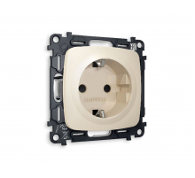 Комплект механизма розетки с/з со шторками Ambrella Volt Omega MO327010