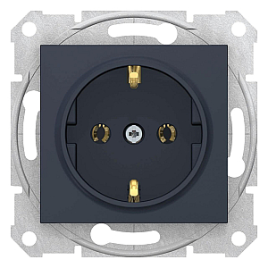 Розетка Schneider Electric Sedna с з/к без шторок 16A 250V SDN3001870
