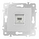 Розетка RJ45 Arte Milano 203.45-1.silver