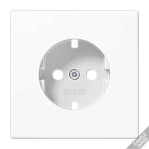 Розетка Schuko Jung LS1520PLSW