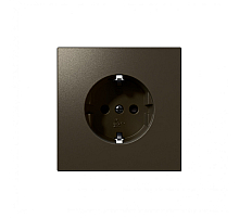 Розетка SCHUKO с защитными шторками 16A 250V 2P+T Jasmart FD5501BR