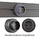 Трековая розетка Arte Milano Am-track-sockets-39 397951TS/ES Grey