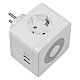 Разветвитель сетевой с выключателем Uniel S-GES2-16SBUC WHITE UL-00011245