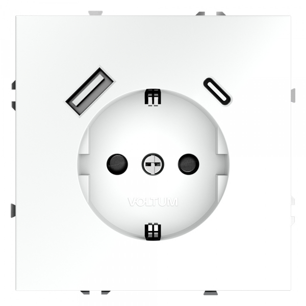 Розетка с USB, A+C Voltum S70 VLS040502 Розетка с USB, A+C Voltum S70 VLS040502