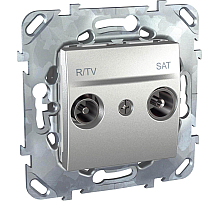 Розетка R-TV/SAT оконечная Schneider Electric Unica MGU5.455.30ZD